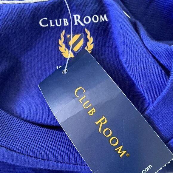 Club Room Blue shirt sleeve shirt XXL NWT - Picture 4 of 5